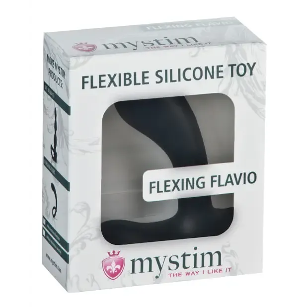 Anal Mystim Gmbh Mystim Flexing Flavio eStim Silicone Prostate Stimulator Black Anal Mystim Gmbh Mystim Flexing Flavio eStim Silicone Prostate Stimulator Black