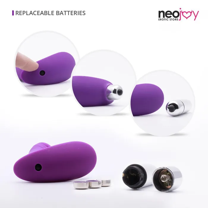 Anal Neojoy Neojoy ProstateSpot Vibrating Massager Silicon Purple 115 cm 45 inch