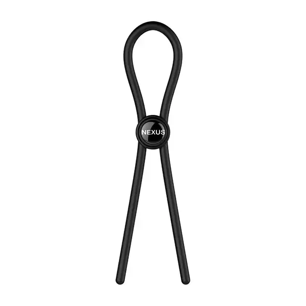Anal Nexus Forge Adjustable Silicone Lasso Cockring Black Nexus Anal Nexus Forge Adjustable Silicone Lasso Cockring Black Nexus