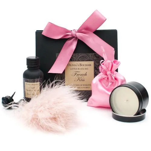 Anal Olivias Boudoir Olivias Boudoir Little Black Bag French Kiss Kit
