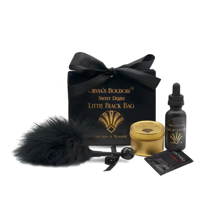 Anal Olivias Boudoir Olivias Boudoir Little Black Bag French Kiss Kit
