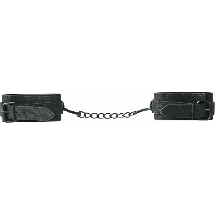 Anal Sportsheets Sincerely Lace Cuffs Black Sportsheets