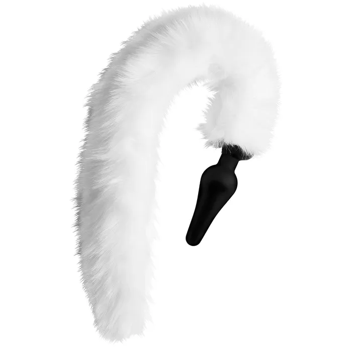 Anal XR Brands Tailz White Fox Tail Anal Plug Ears Set Anal XR Brands Tailz White Fox Tail Anal Plug Ears Set