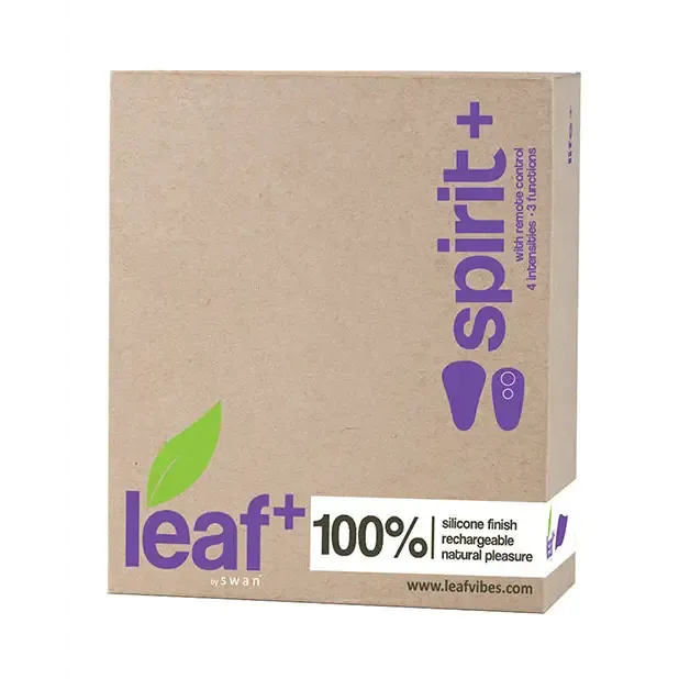BMS Enterprises Leaf Plus Spirit wRemote Control Purple Anal BMS Enterprises Leaf Plus Spirit wRemote Control Purple Anal