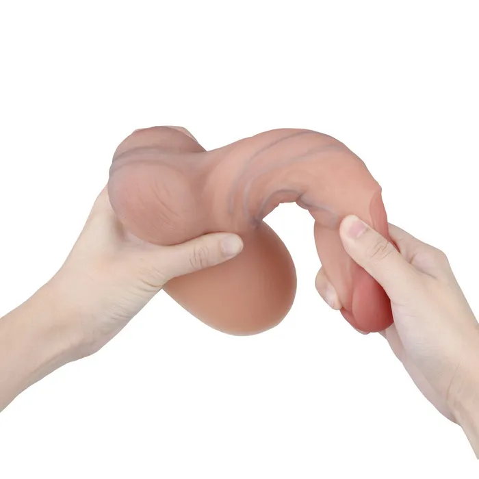 BF Dildos BF52 Top Realistic Skin Tone DualDensity Liquid Silicone Suction Cup Dildo 83 Inch