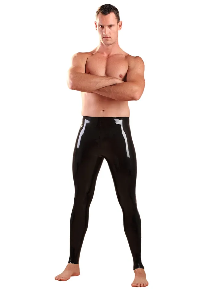 Black Latex Leggings Unisex HonourSkintwocom Anal