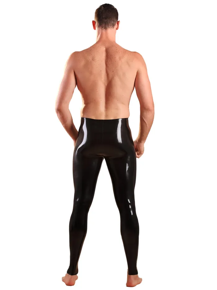 Black Latex Leggings Unisex HonourSkintwocom Anal