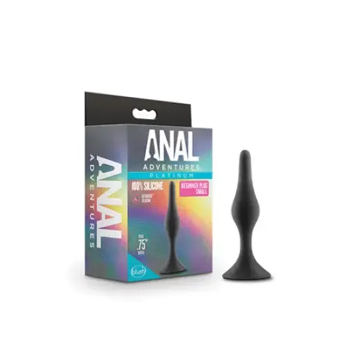 Blush Anal Adventures Platinum Silicone Beginner Plug Large Blush Male Sex Toys Blush Anal Adventures Platinum Silicone Beginner Plug Large Blush Male Sex Toys