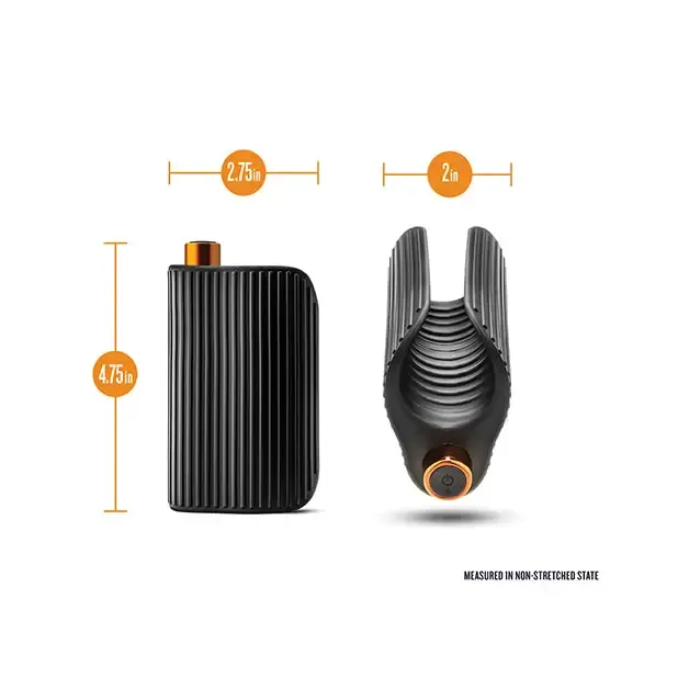 Blush M Elite Platinum Wrapt Black Blush Vibrators