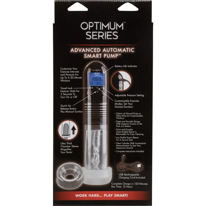 CalExotics CalExotics Optimum Series Advanced Automatic Smart Penis Pump Male Sex Toys