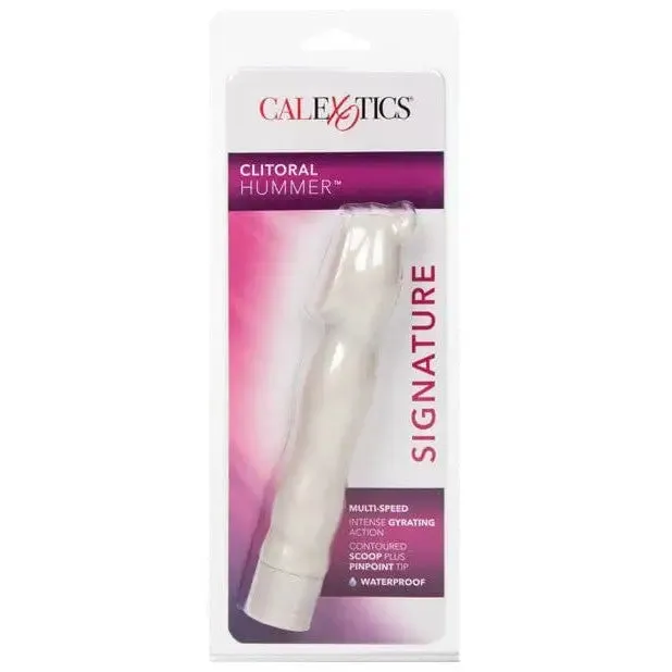CalExotics Female Sex Toys Clitoral Hummer Waterproof White
