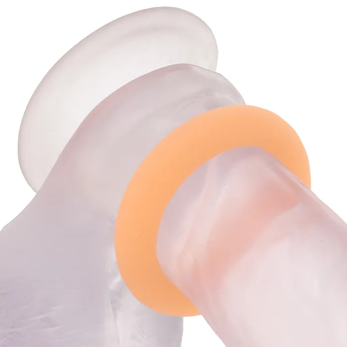 CalExotics Male Sex Toys Alpha GlowInTheDark Prolong Medium CRing
