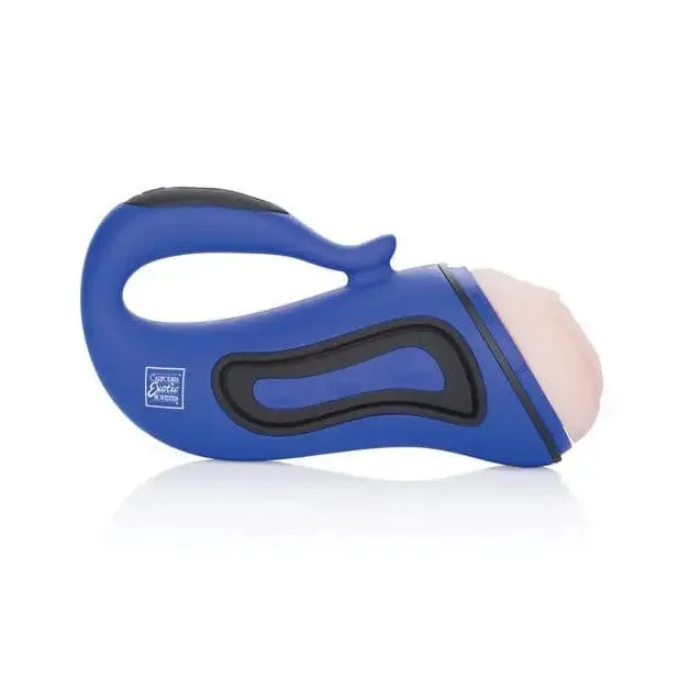 CalExotics Male Sex Toys Apollo Vagina Alpha Stroker 2 Blue