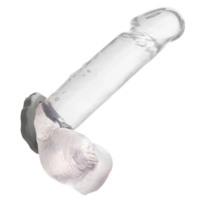 CalExotics Male Sex Toys CalExotics Alpha Ring Liquid Silicone Erect Ring Grey