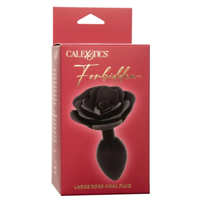 CalExotics Male Sex Toys Forbidden Large Rose Anal Plug