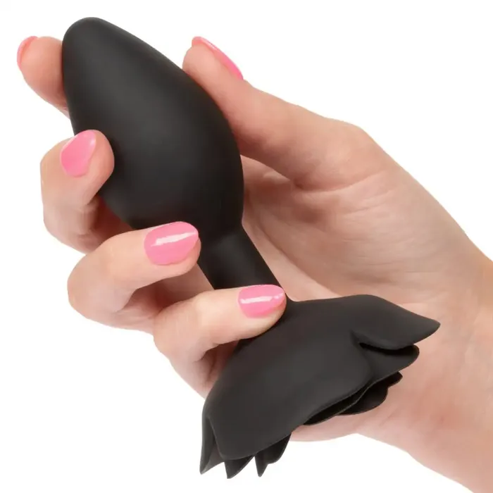 CalExotics Male Sex Toys Forbidden Large Rose Anal Plug