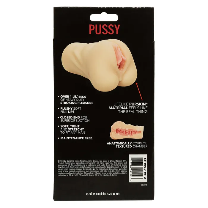 CalExotics Stroke It Pussy Masturbator CalExotics Male Sex Toys