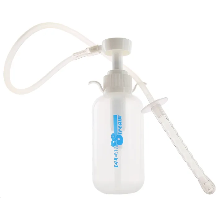 Clean Stream Pump Action Enema Bottle with Nozzle XR Brands Male Sex Toys