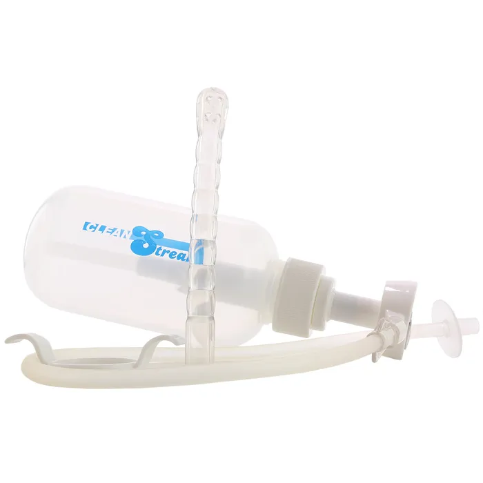 Clean Stream Pump Action Enema Bottle with Nozzle XR Brands Male Sex Toys Clean Stream Pump Action Enema Bottle with Nozzle XR Brands Male Sex Toys
