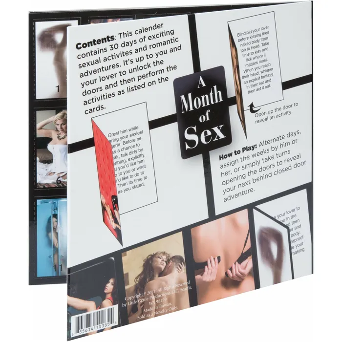 Couples Other Brands A Month of Sex 30 Day Activity Calendar