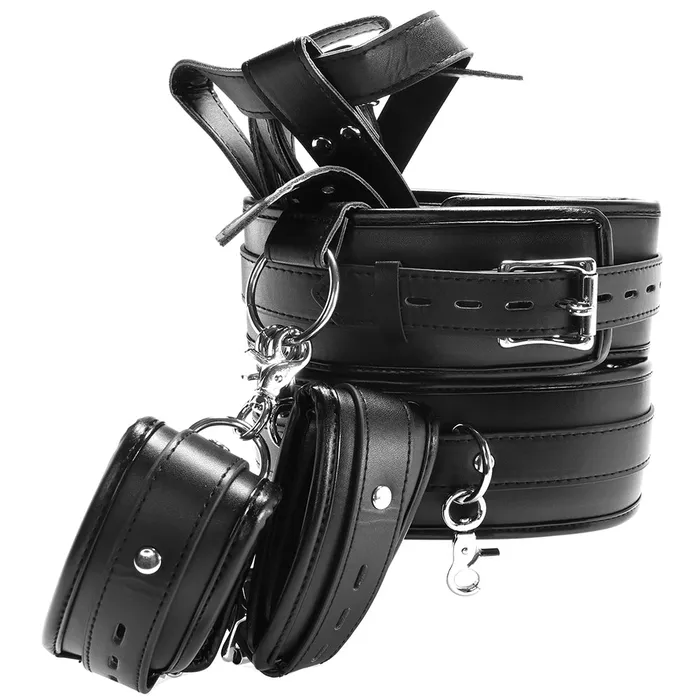 Couples XR Brands Strict Thigh Sling with Wrist Cuffs Couples XR Brands Strict Thigh Sling with Wrist Cuffs