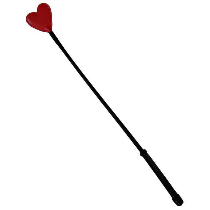 Crimson Heart Tip Leather Crop Ruff Doggie Styles Anal