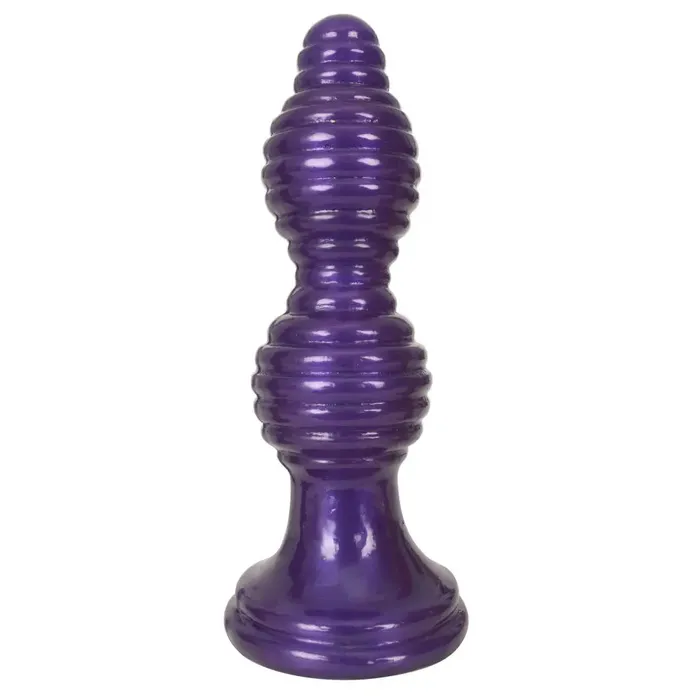 Curve Toys Male Sex Toys The Queen Ribbed Anal Plug ndash