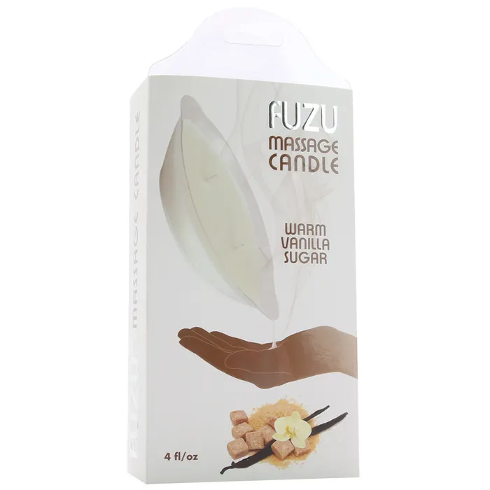 Deeva Dildos Fuzu Warm Vanilla Sugar Massage Candle in 4oz Deeva Dildos Fuzu Warm Vanilla Sugar Massage Candle in 4oz