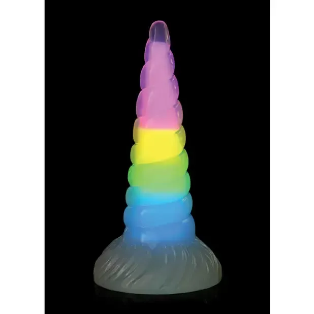 Dildos Creature Cocks Creature Cocks Uni Glow in the Dark Silicone Dildo
