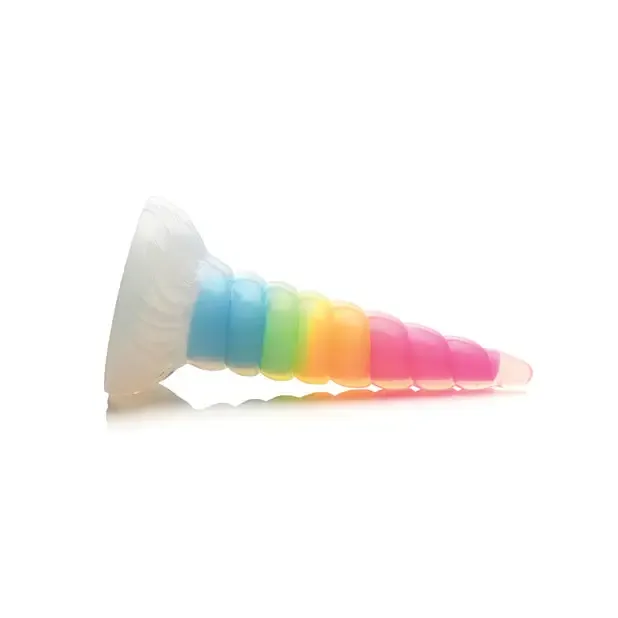 Dildos Creature Cocks Creature Cocks Uni Glow in the Dark Silicone Dildo