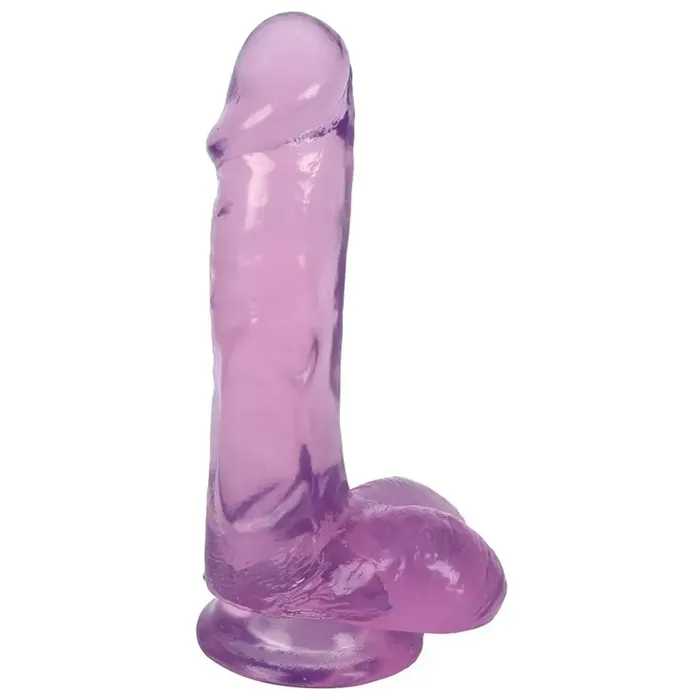 Dildos Curve Toys Inch Slim Stick With Balls Grape Ice Dildo Dildos Curve Toys Inch Slim Stick With Balls Grape Ice Dildo