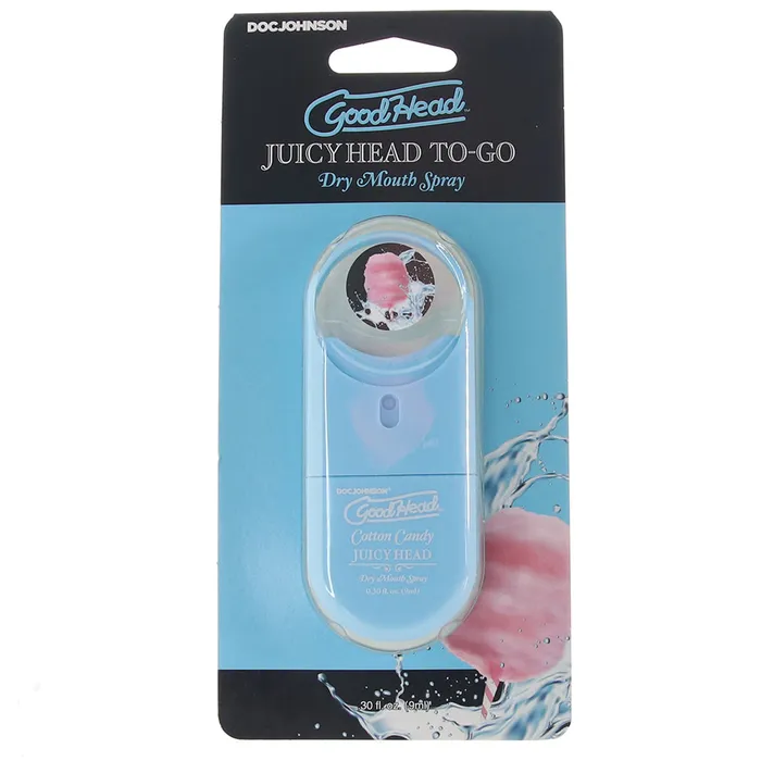 Dildos Doc Johnson GoodHead Juicy Head Dry Mouth Spray ToGo in Cotton Candy Dildos Doc Johnson GoodHead Juicy Head Dry Mouth Spray ToGo in Cotton Candy