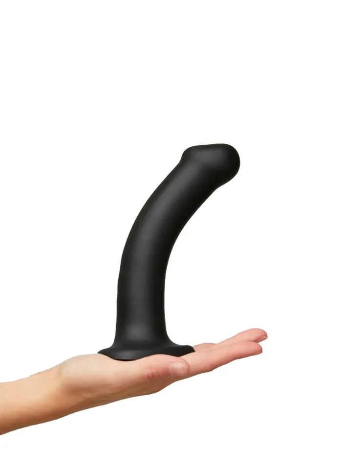 Dildos HonourSkintwocom SemiRealistic Dual Density Bendable Dildo Medium