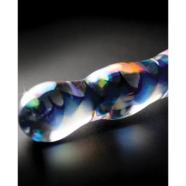 Dildos Icicles Icicles No 8 Hand Blown Glass Massager Clear Winside Blue Swirls Dildos Icicles Icicles No 8 Hand Blown Glass Massager Clear Winside Blue Swirls