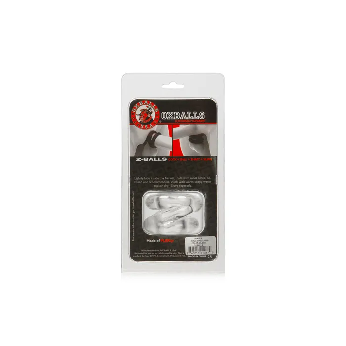 Dildos Oxballs ZBalls Ball Stretcher Clear Oxballs