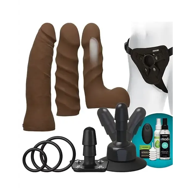 Dildos Vaculock Dual Density Starter Set Wwireless Remote Doc Johnson