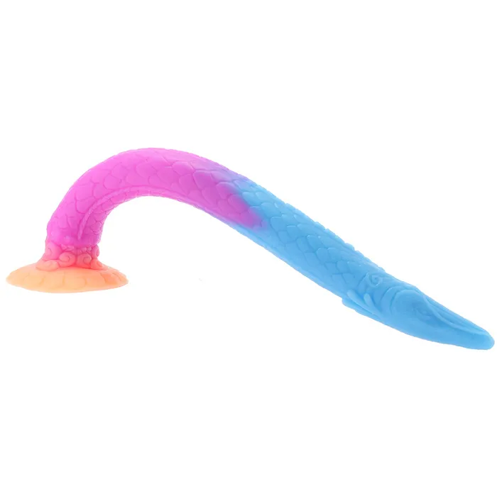 Dildos XR Brands Creature Cocks Makara Glow in the Dark Snake Dildo