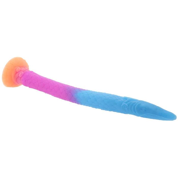 Dildos XR Brands Creature Cocks Makara Glow in the Dark Snake Dildo