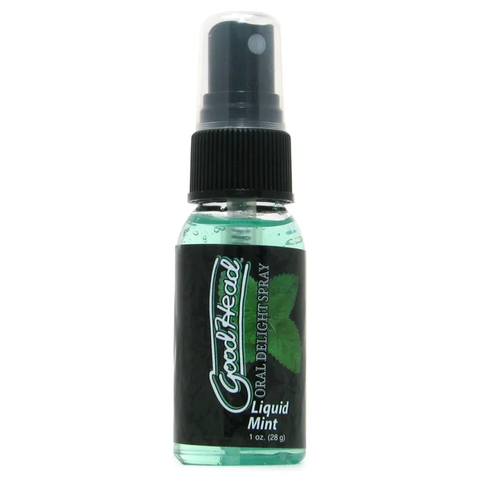 Doc Johnson GoodHead Oral Delight Spray 1oz in Liquid Mint Female Sex Toys