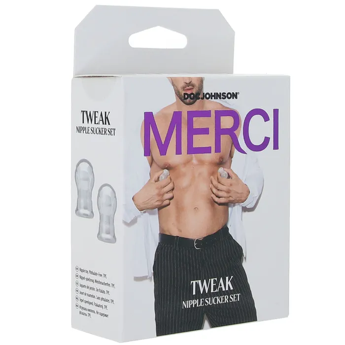Doc Johnson Merci Tweak Nipple Sucker Set Female Sex Toys