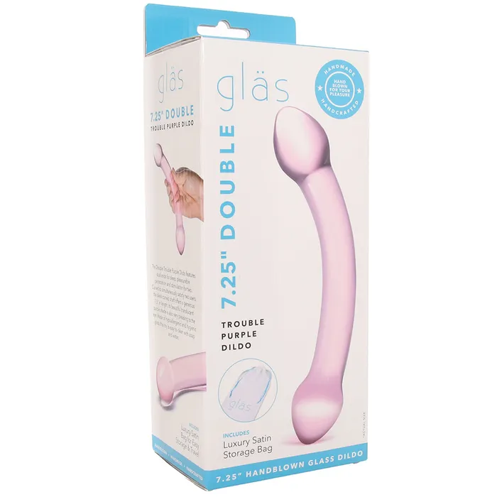 Double Trouble Glass Dildo glas Dildos