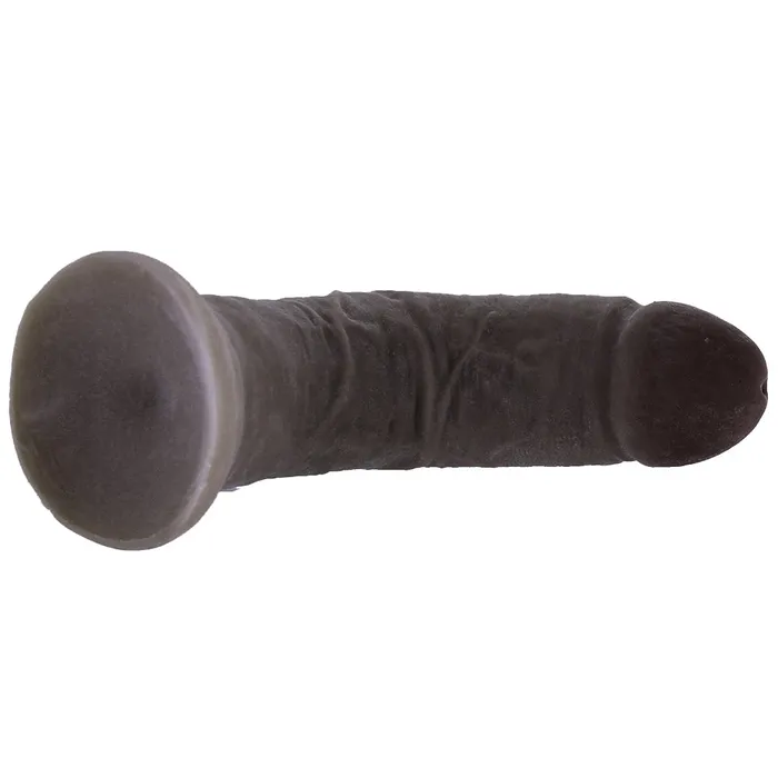 Dr Skin Plus 8 Inch Thick Posable Dildo in Black Blush Dildos Dr Skin Plus 8 Inch Thick Posable Dildo in Black Blush Dildos