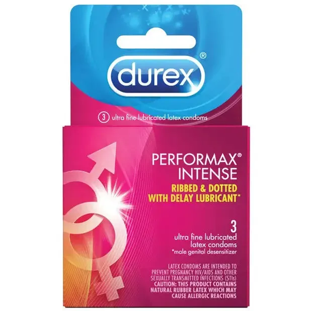 Durex Anal Durex Performance Intense Condom Box Of 3 Durex Anal Durex Performance Intense Condom Box Of 3
