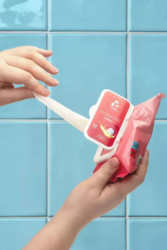 EasyToys Vibrators Easyglide Hydrating Wipes