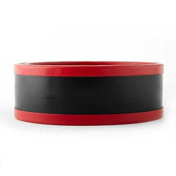 Edged Rubber Bicep Strap REGULATION Dildos