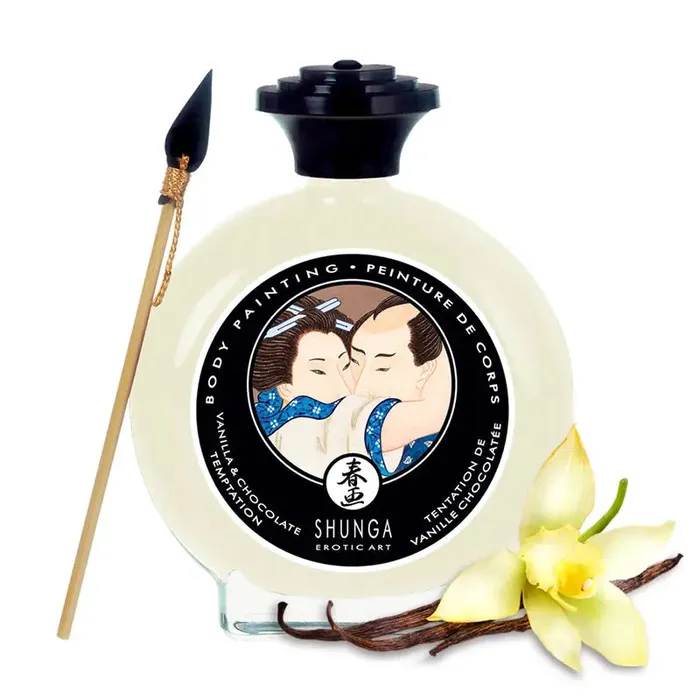 Edible Body Paint Vanilla Chocolate Temptation 35 Oz Shunga Dildos Edible Body Paint Vanilla Chocolate Temptation 35 Oz Shunga Dildos