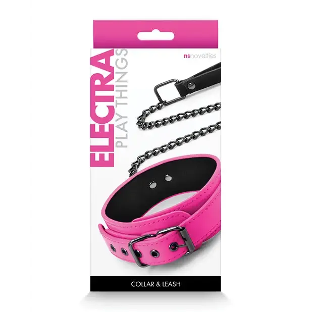Electra Collar Leash Green NS Novelties Vibrators