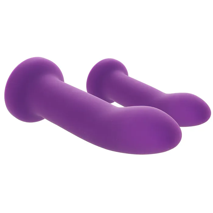 Electric Eel Dildos Together Duo 55 and 775 Inch Dildo and Harness Set