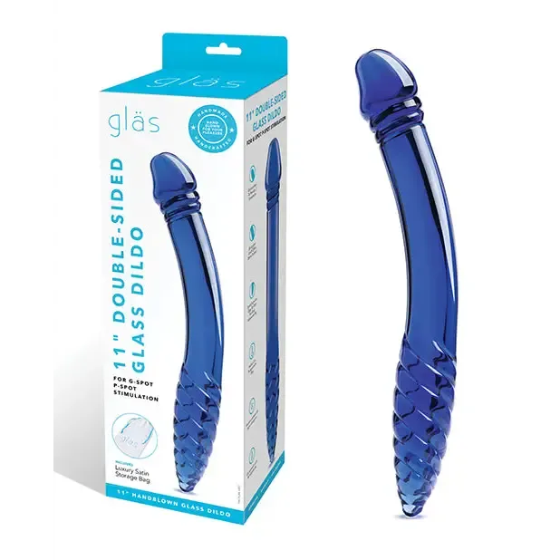 Electric Eel INC Dildos Glas 11 Doublesided Dildo GSpot PSpot Stimulation