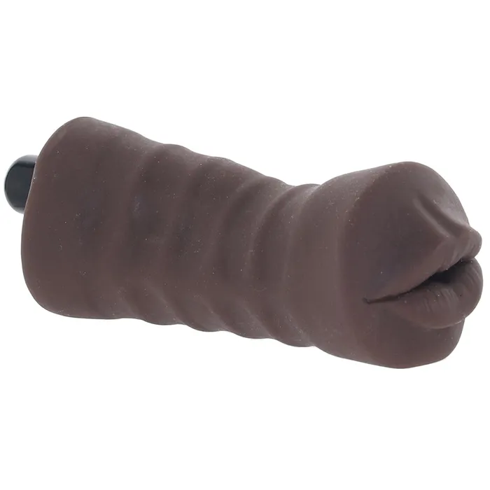 Enlust Krystal AI Vibrating Mouth Stroker Blush Male Sex Toys